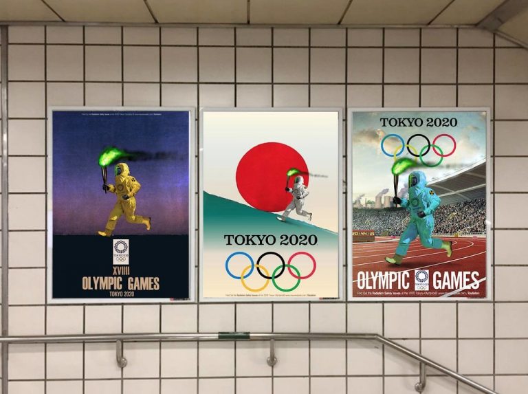 2020 Tokyo Olympics Radiation issue poster May We Speak?